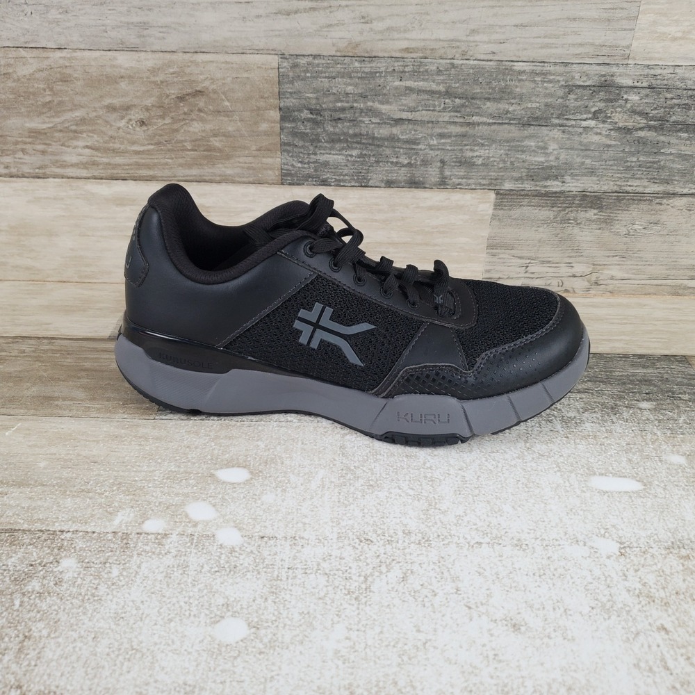 KURU Women's Black and Gray Sneakers